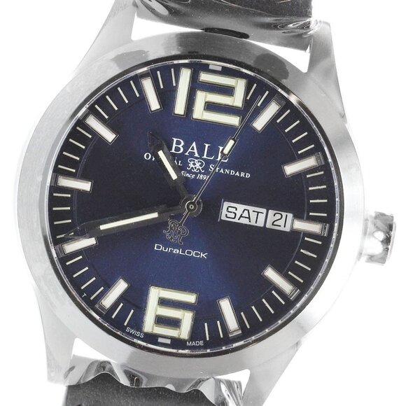 BALLWATCH Engineer III King NM2026C-L13A-BE Day date Navy Dial AT Men's_899234 - Picture 1 of 7
